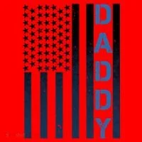 Daddy America Flag Santa Hat thumb 1