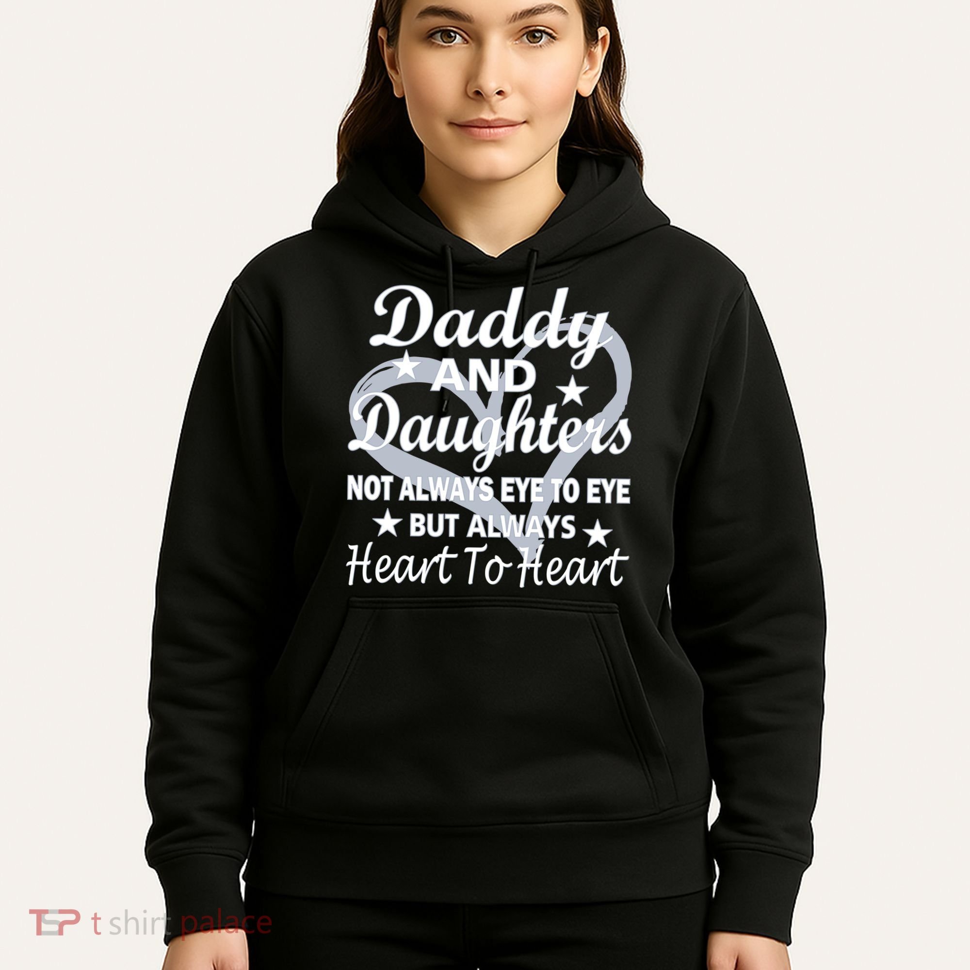 Daddy And Daughters Always Heart To Heart Hoodie