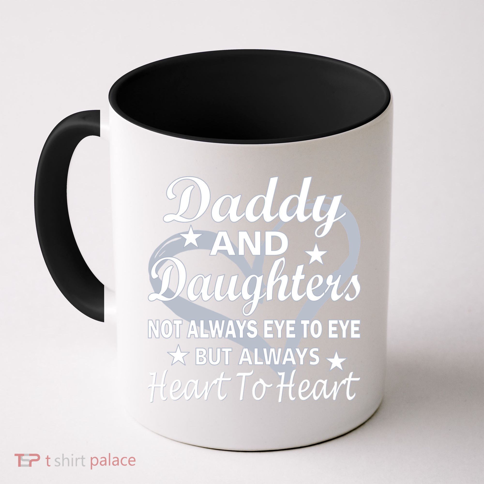 Daddy And Daughters Always Heart To Heart Coffee Mug
