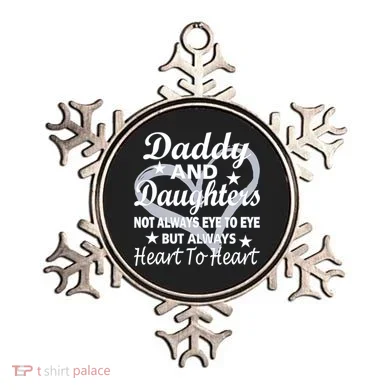 Daddy And Daughters Always Heart To Heart Ornament