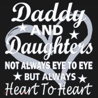 Daddy And Daughters Always Heart To Heart Toddler Hoodie thumb 2