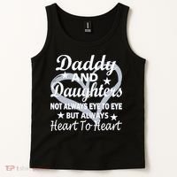 Daddy And Daughters Always Heart To Heart Tank Top thumb 2
