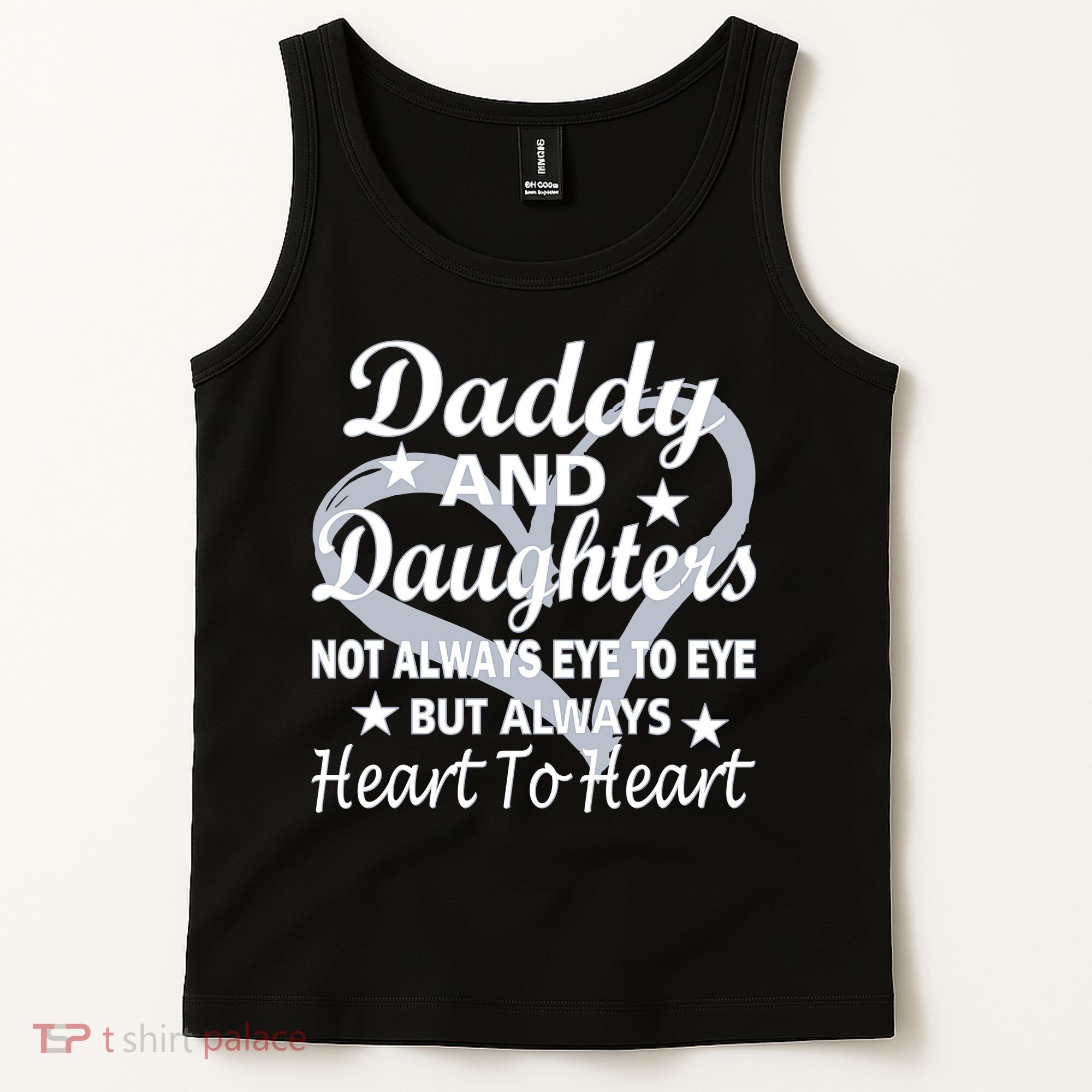 Daddy And Daughters Always Heart To Heart Tank Top