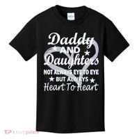 Daddy And Daughters Always Heart To Heart Kids T-Shirt thumb 0