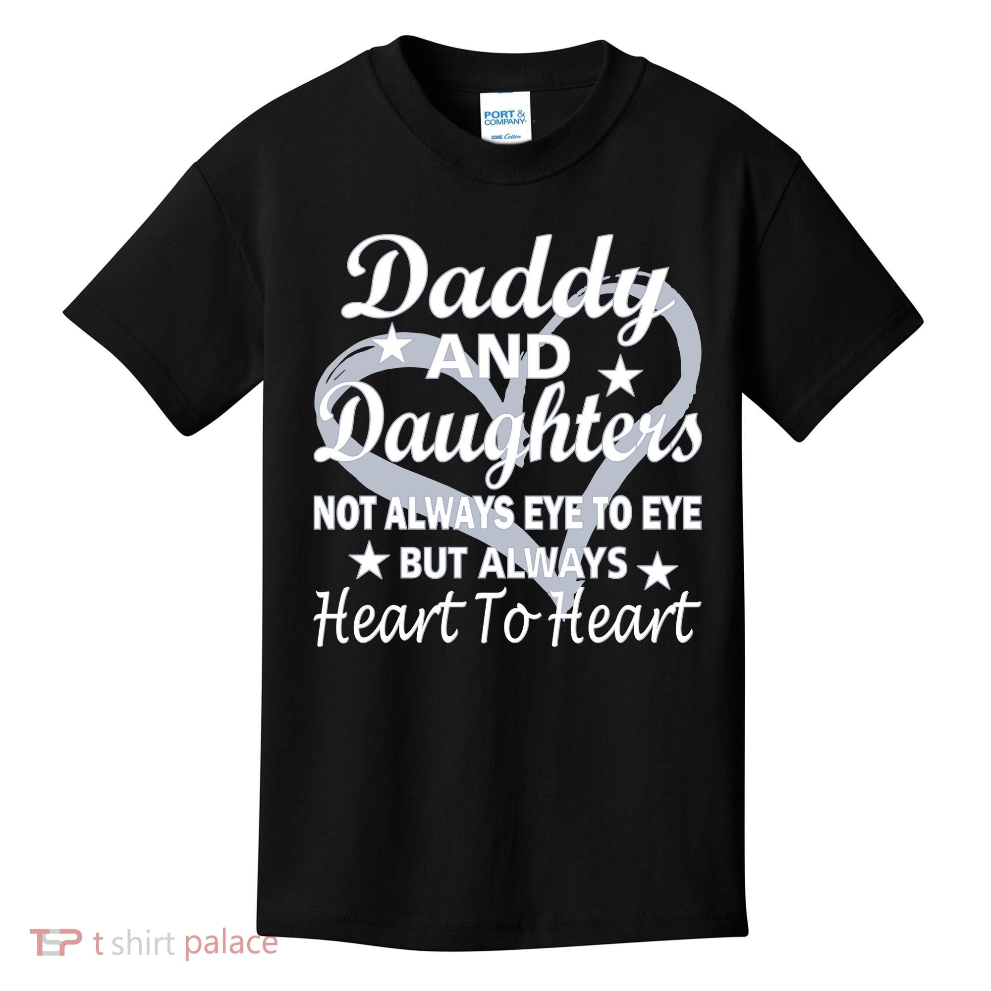 Daddy And Daughters Always Heart To Heart Kids T-Shirt
