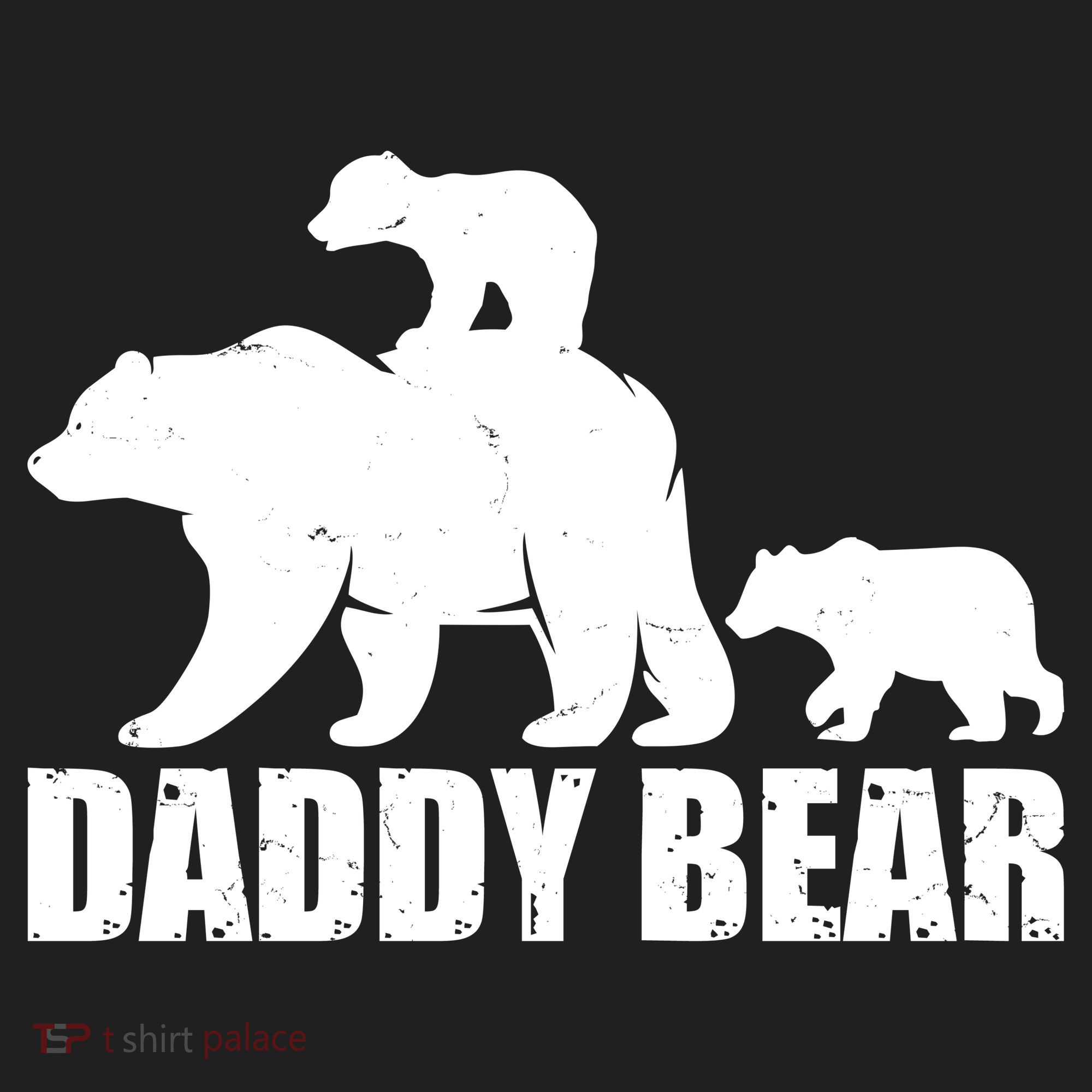 Daddy Bear With Twin Cubs Father's Day Women's Sweatshirt