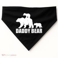 Daddy Bear With Twin Cubs Father's Day USA-Made Doggie Bandana thumb 0