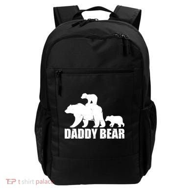 Daddy Bear With Twin Cubs Father's Day Backpack