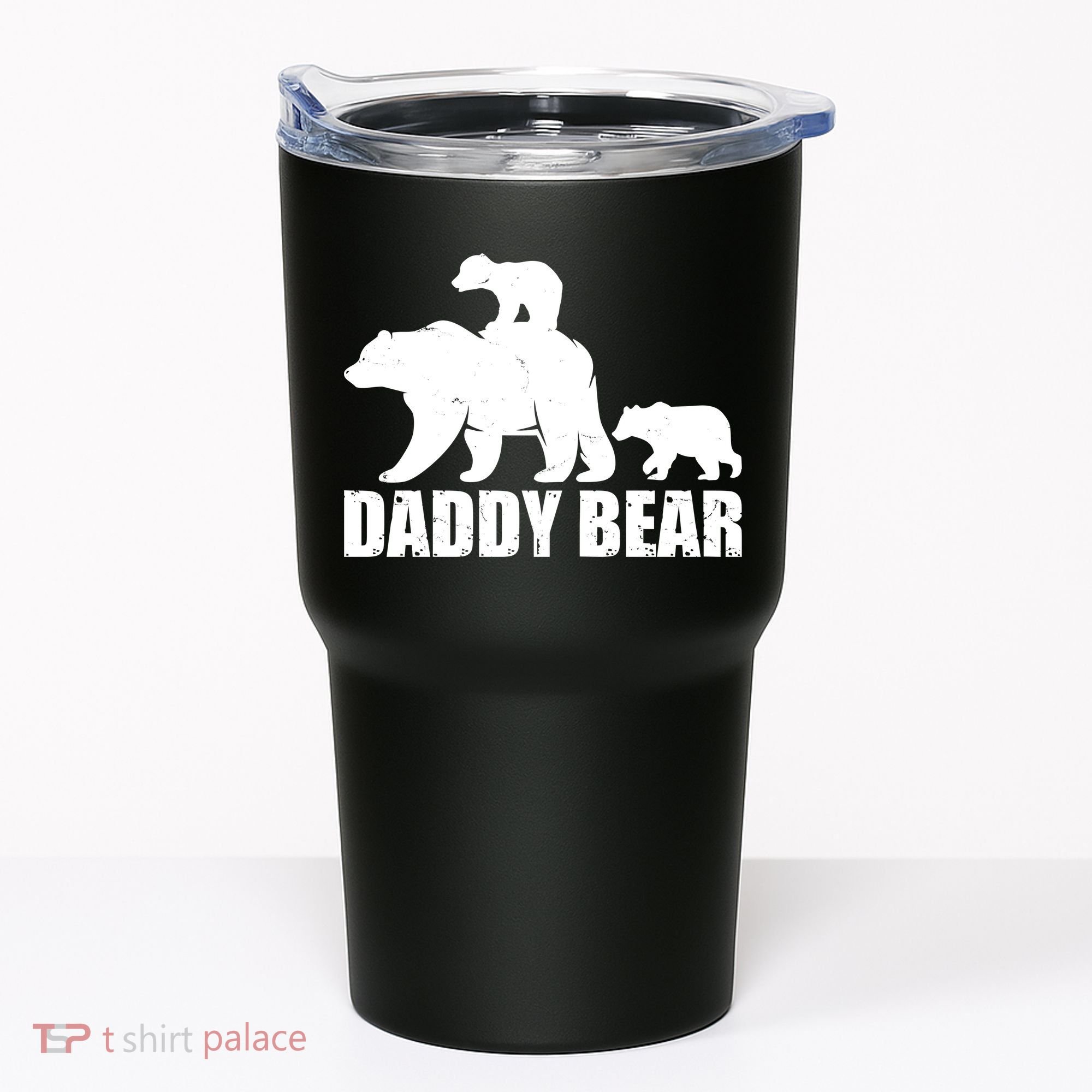 Daddy Bear With Twin Cubs Father's Day Tumbler