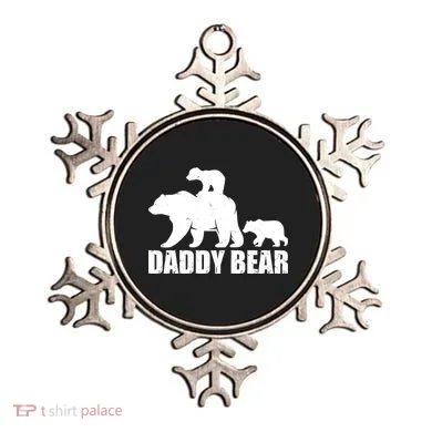 Daddy Bear With Twin Cubs Father's Day Ornament