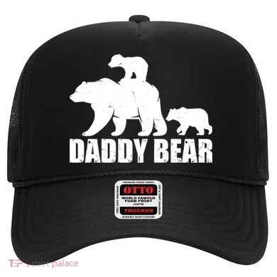 Daddy Bear With Twin Cubs Father's Day Hat