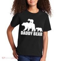 Daddy Bear With Twin Cubs Father's Day Kids T-Shirt thumb 2