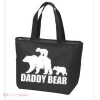 Daddy Bear With Twin Cubs Father's Day Tote Bag thumb 3