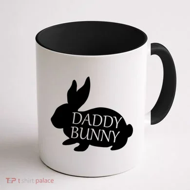 Daddy Bunny Coffee Mug back