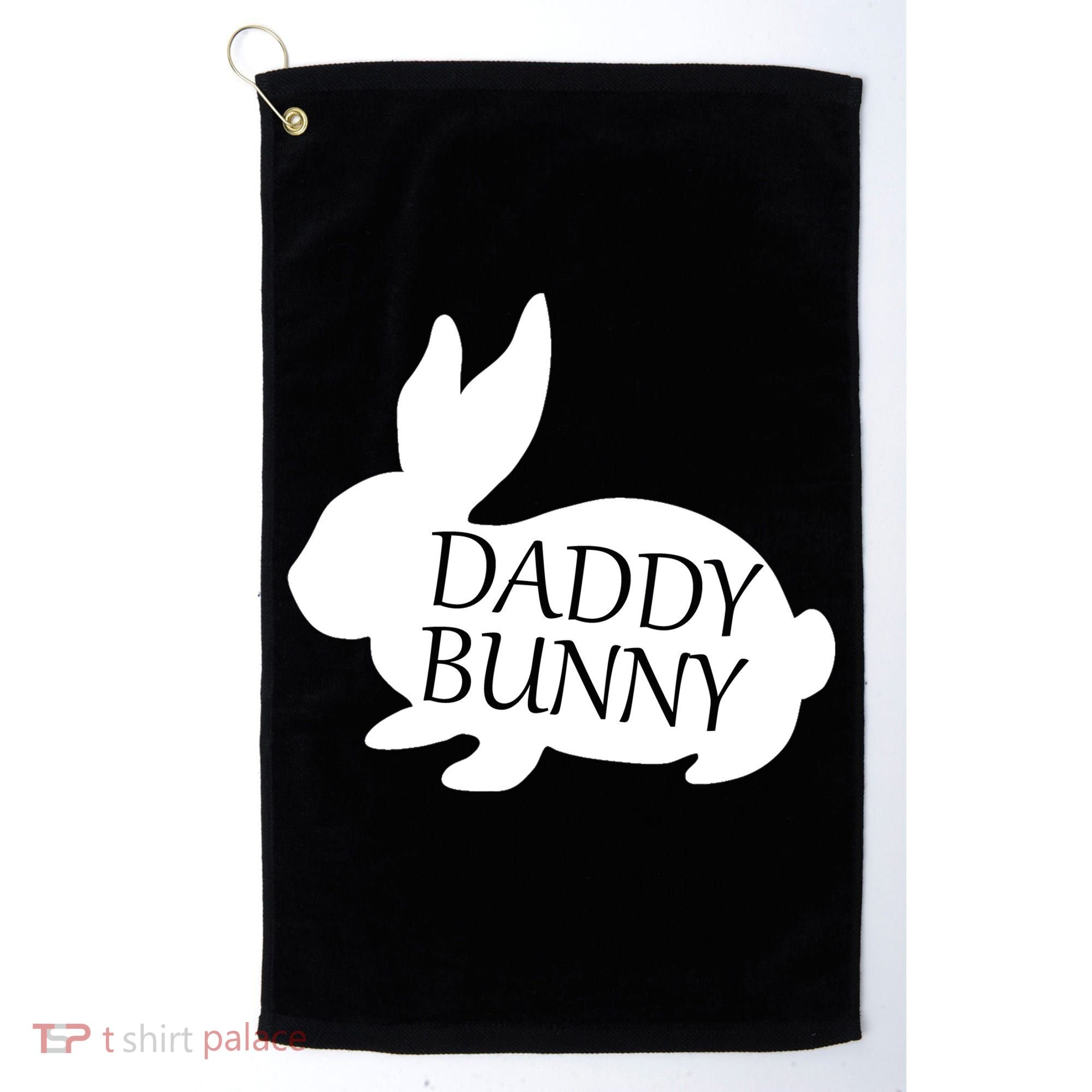 Daddy Bunny Golf Towel