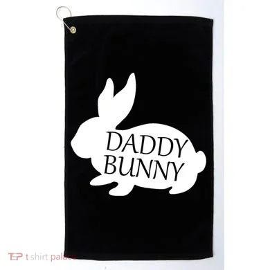 Daddy Bunny Golf Towel