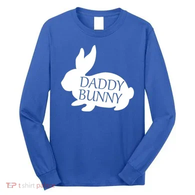Daddy Bunny Long Sleeve Shirt