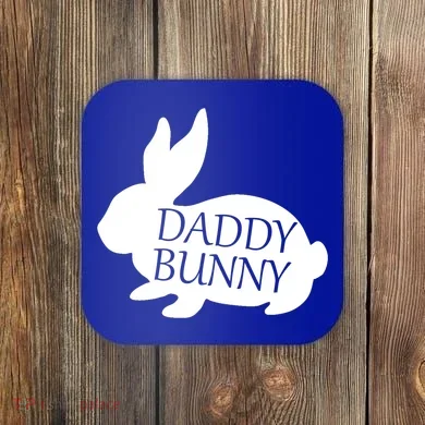 Daddy Bunny Coaster