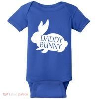 Daddy Bunny Baby Bodysuit thumb 0