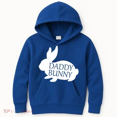 Daddy Bunny Kids Hoodie