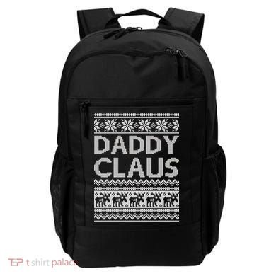 Daddy Claus Ugly Christmas Backpack