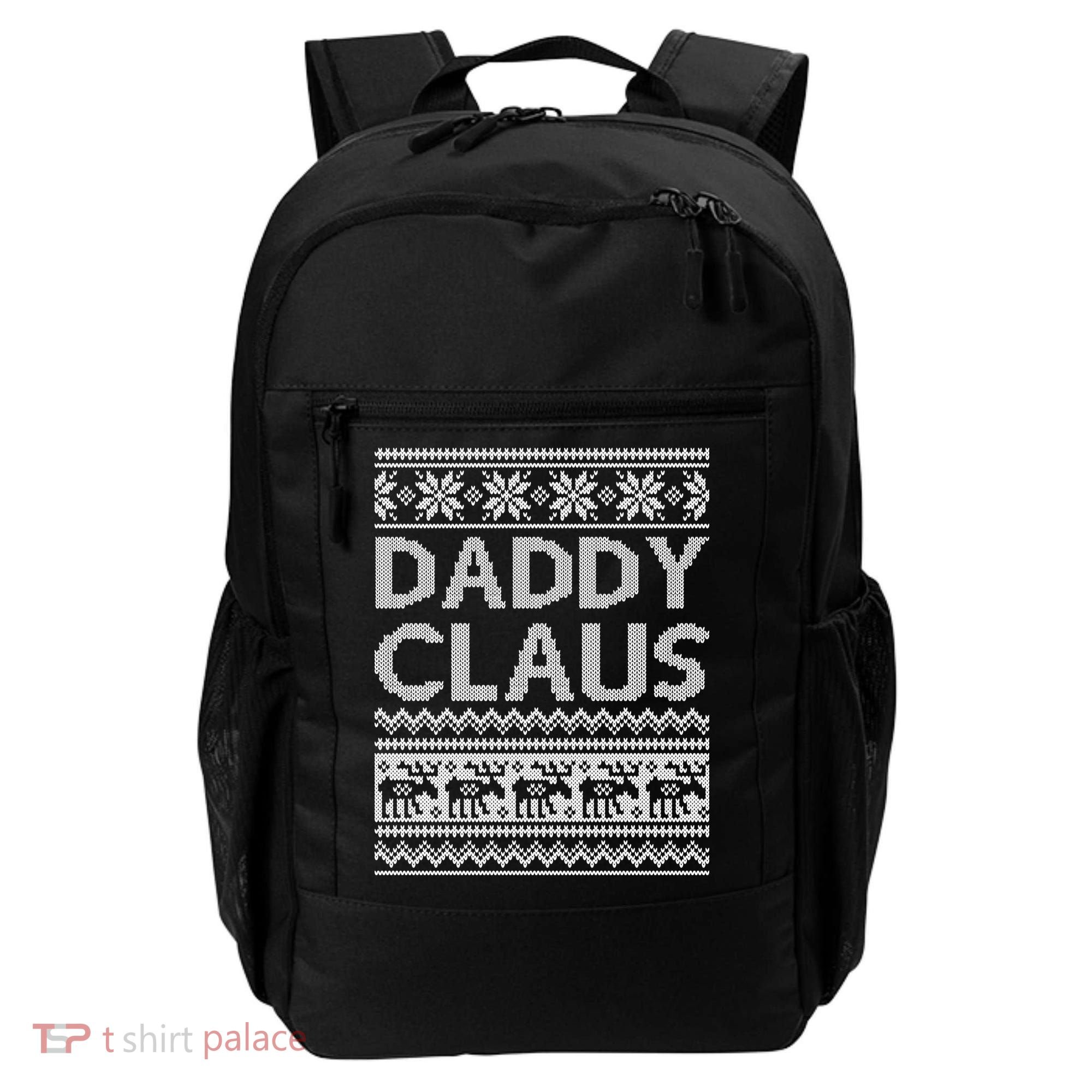 Daddy Claus Ugly Christmas Backpack