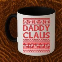 Daddy Claus Ugly Christmas Coffee Mug thumb 2
