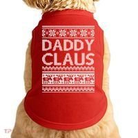 Daddy Claus Ugly Christmas Doggie Tank thumb 0
