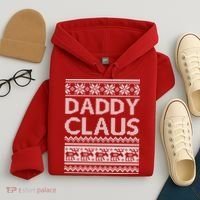 Daddy Claus Ugly Christmas Hoodie thumb 4