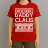 Daddy Claus Ugly Christmas T-Shirt thumb 4
