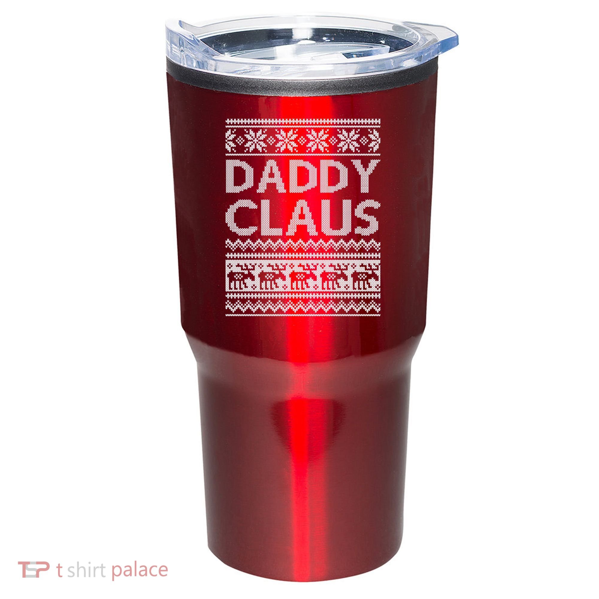 Daddy Claus Ugly Christmas Tumbler