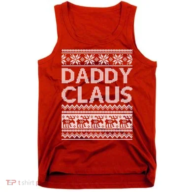 Daddy Claus Ugly Christmas Tank Top