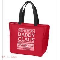 Daddy Claus Ugly Christmas Tote Bag thumb 3