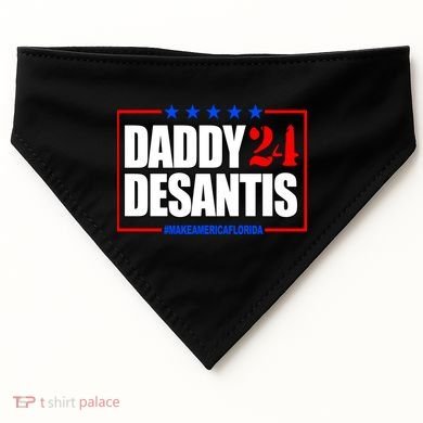 Daddy Desaints Make America Florida USA-Made Doggie Bandana