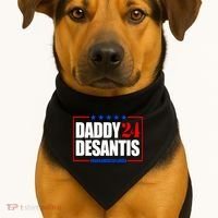 Daddy Desaints Make America Florida USA-Made Doggie Bandana thumb 1