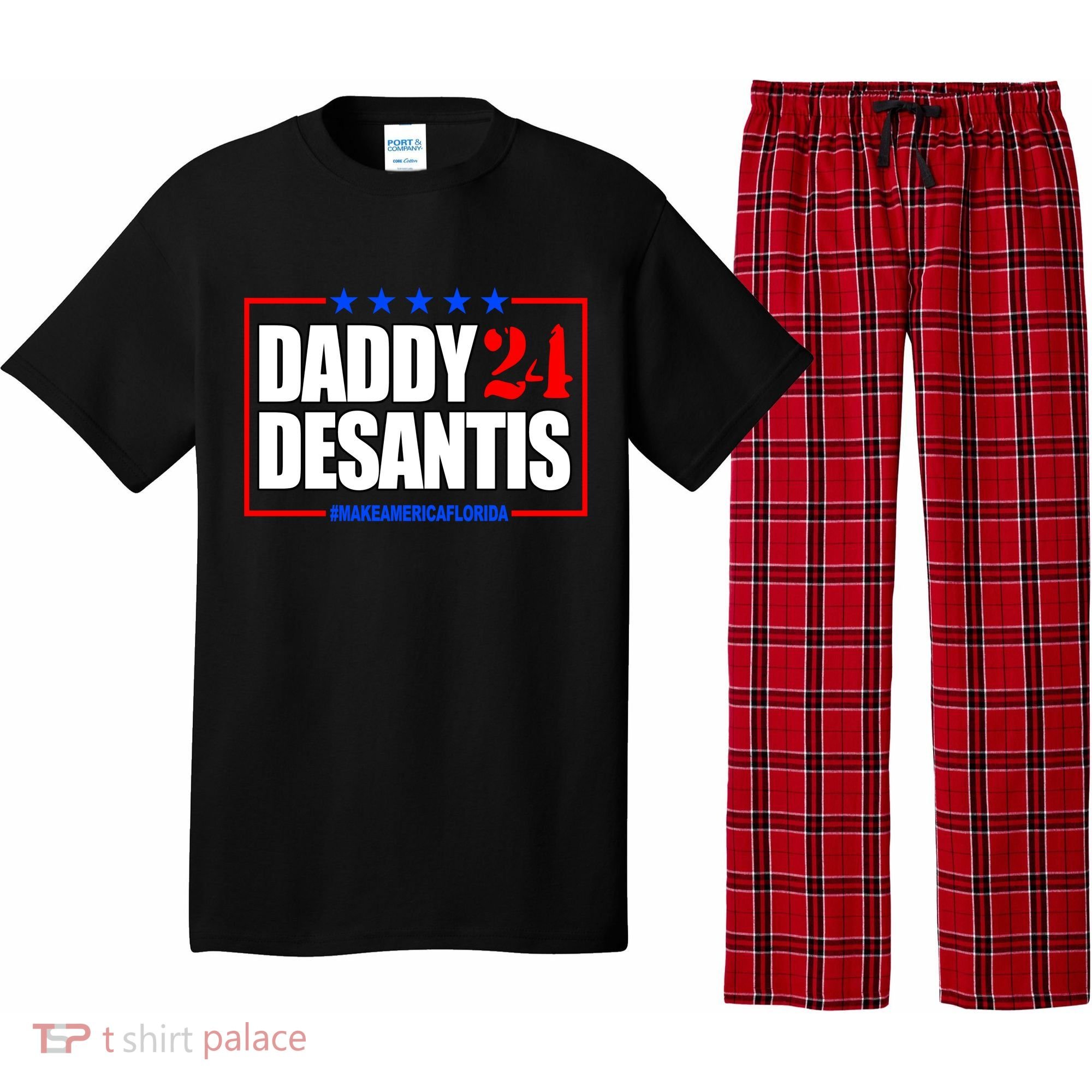 Daddy Desaints Make America Florida Pajama Set