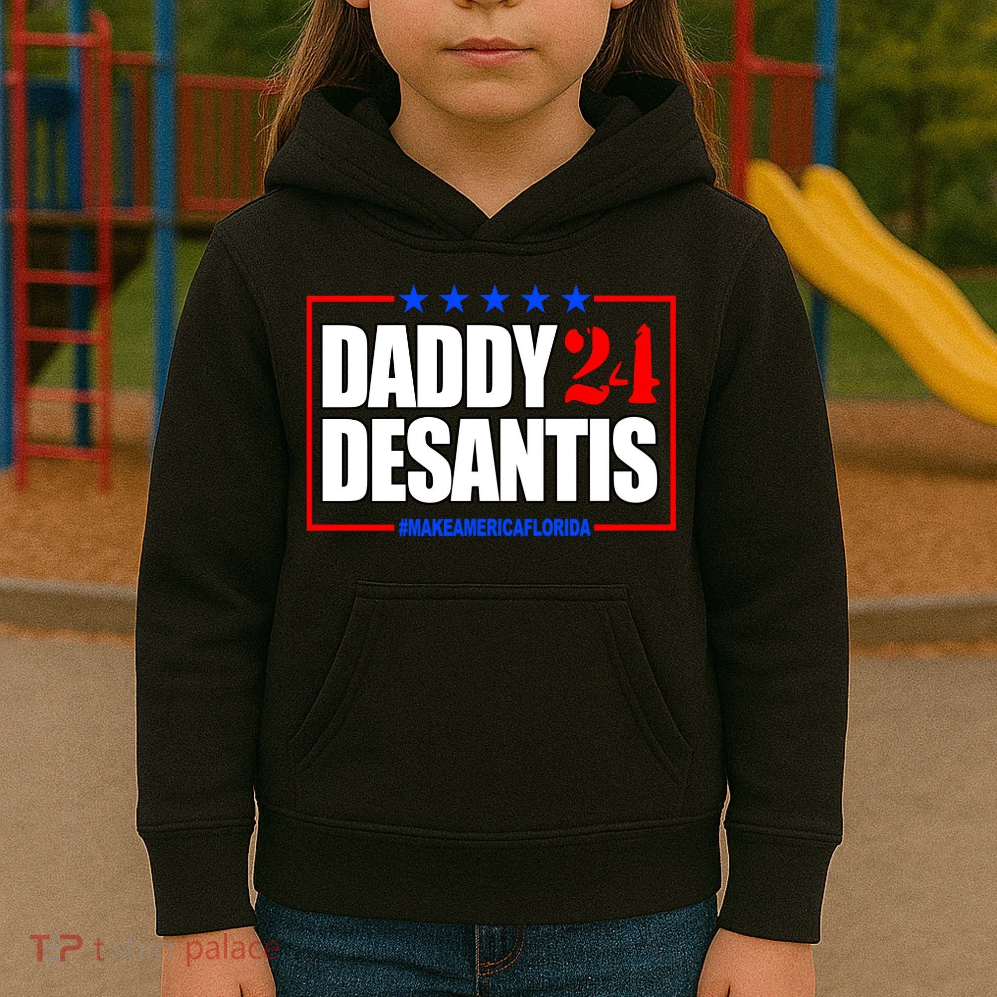 Daddy Desaints Make America Florida Kids Hoodie