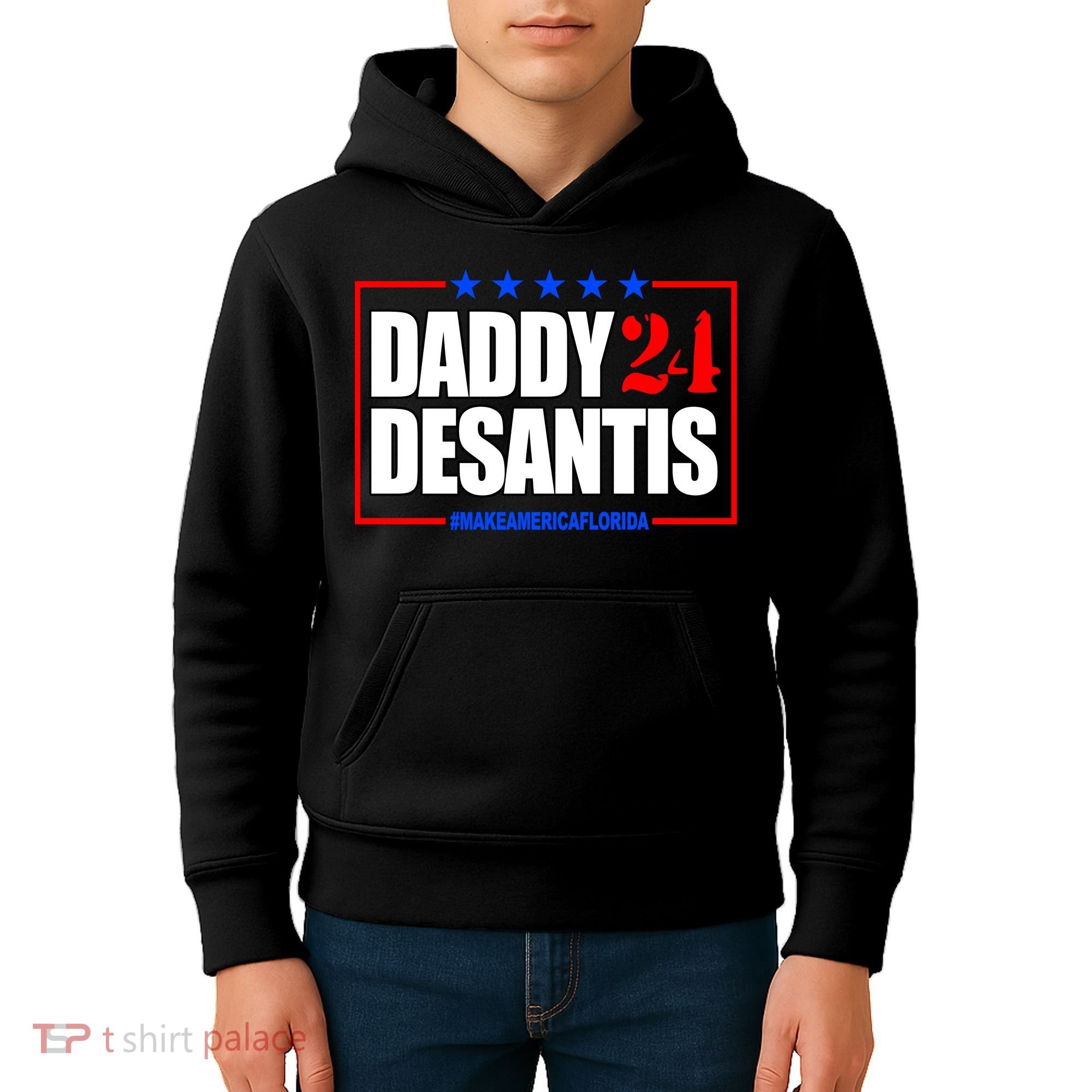 Daddy Desaints Make America Florida Kids Hoodie