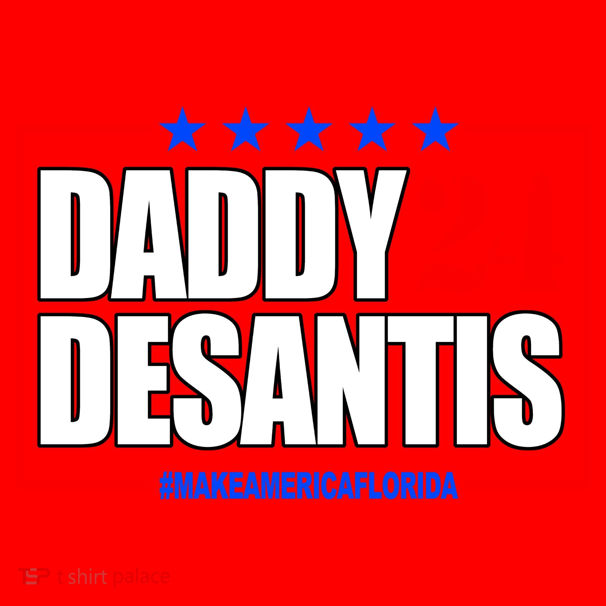 Daddy Desaints Make America Florida Santa Hat