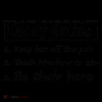 Daddy Duties Be Their Hero Coffee Mug thumb 5