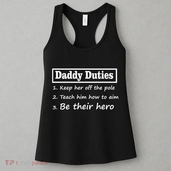 Daddy Duties Be Their Hero Women's Tank Top