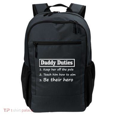 Daddy Duties Be Their Hero Backpack