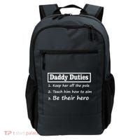 Daddy Duties Be Their Hero Backpack thumb 0