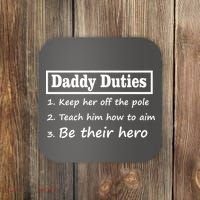 Daddy Duties Be Their Hero Coaster thumb 0