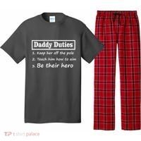 Daddy Duties Be Their Hero Pajama Set thumb 0
