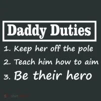 Daddy Duties Be Their Hero Women's T-Shirt thumb 6