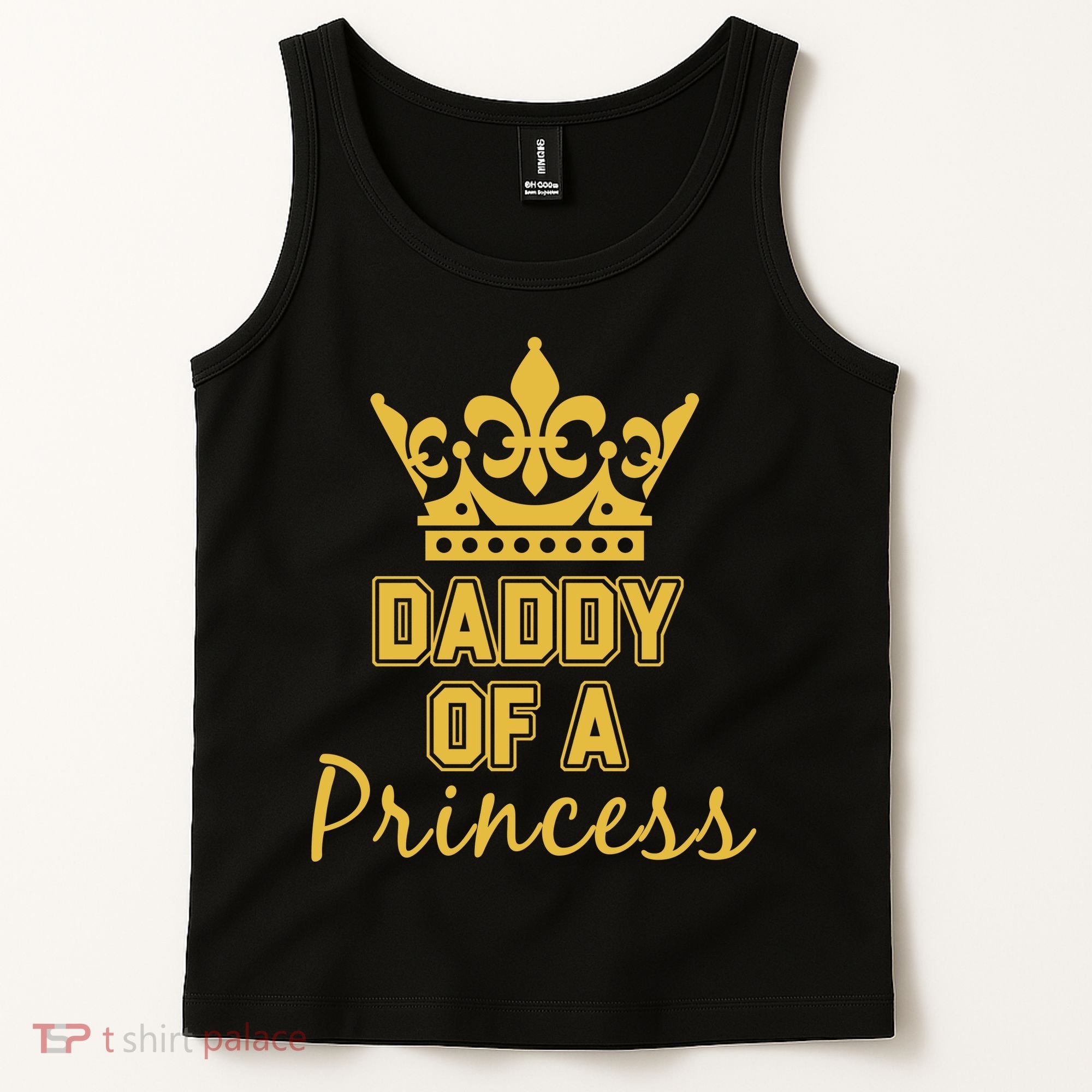 Daddy Of A Princess Family Matching Tank Top