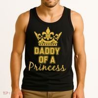 Daddy Of A Princess Family Matching Tank Top thumb 3