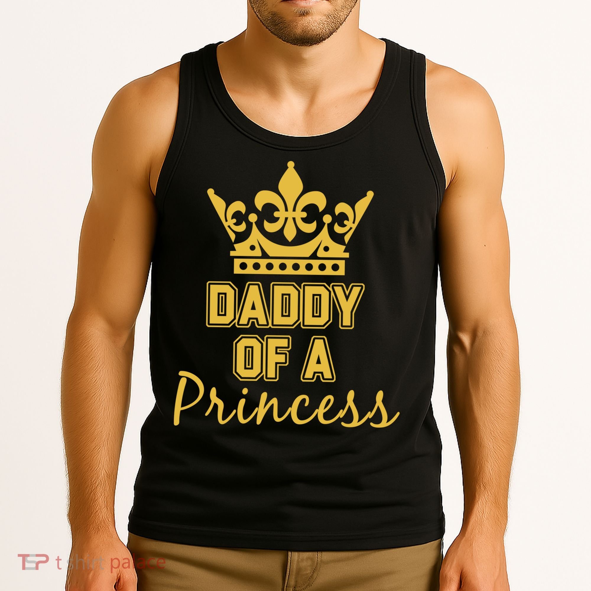 Daddy Of A Princess Family Matching Tank Top