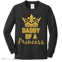 Daddy Of A Princess Family Matching Kids Long Sleeve Shirt thumb 0